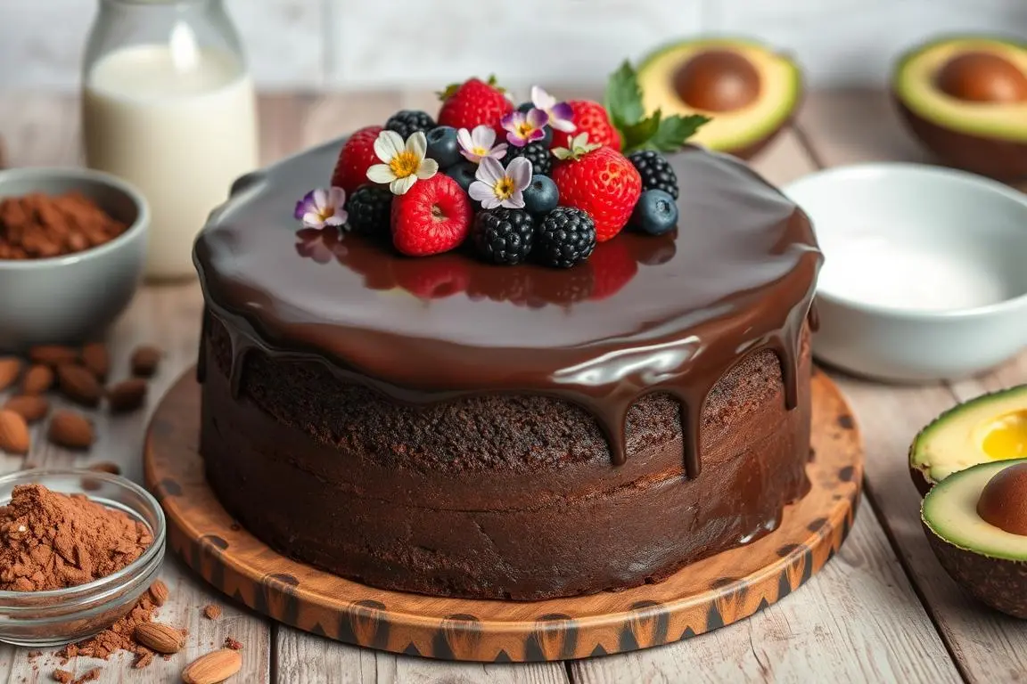 vegan chocolate cake recipe